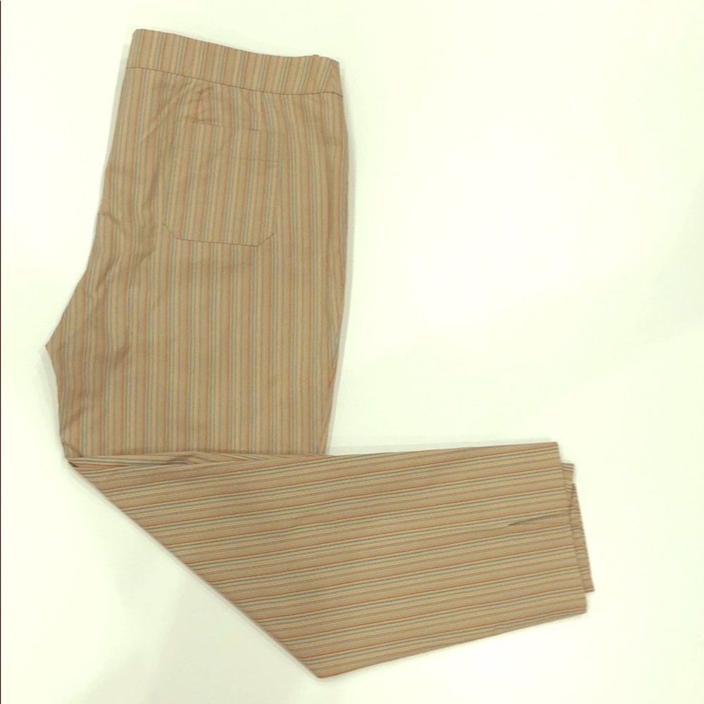 Piazza Sempione cropped rainbow striped pants 🌈